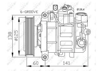 Compressor, air conditioning EASY FIT