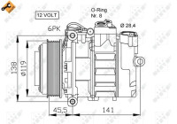 Compressor, air conditioning EASY FIT