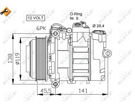 Compressor, air conditioning EASY FIT, Image 5