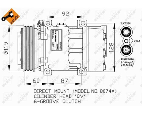 Compressor, air conditioning EASY FIT, Image 4