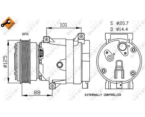Compressor, air conditioning EASY FIT, Image 2