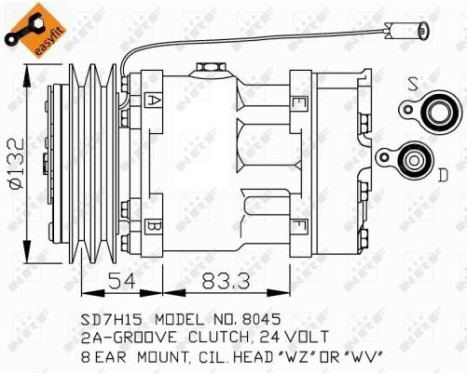 Compressor, air conditioning EASY FIT, Image 5