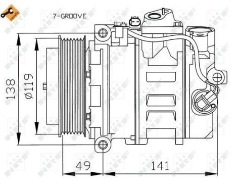 Compressor, air conditioning EASY FIT, Image 3