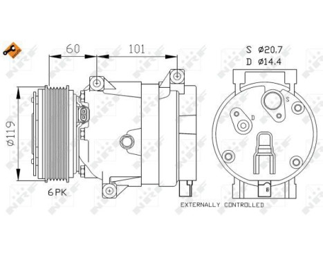 Compressor, air conditioning EASY FIT, Image 5