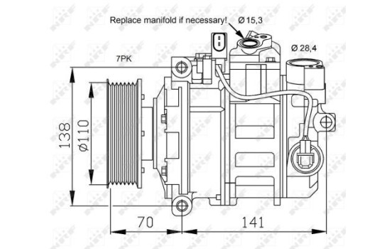 Compressor, air conditioning EASY FIT, Image 2