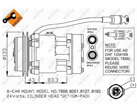 Compressor, air conditioning EASY FIT, Image 5