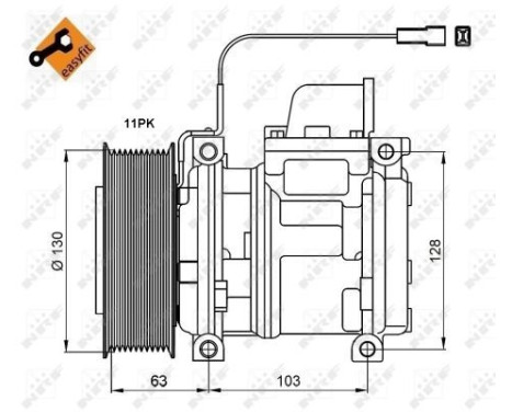 Compressor, air conditioning EASY FIT, Image 3