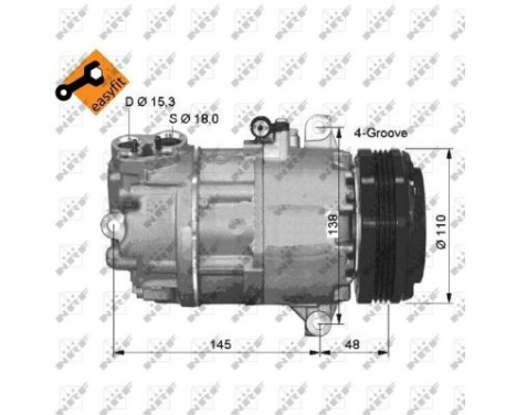 Compressor, air conditioning EASY FIT