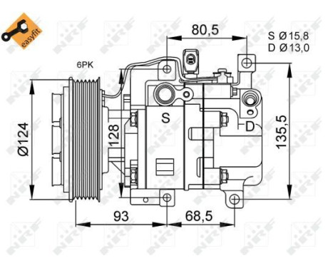 Compressor, air conditioning EASY FIT, Image 5