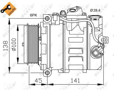 Compressor, air conditioning EASY FIT, Image 6