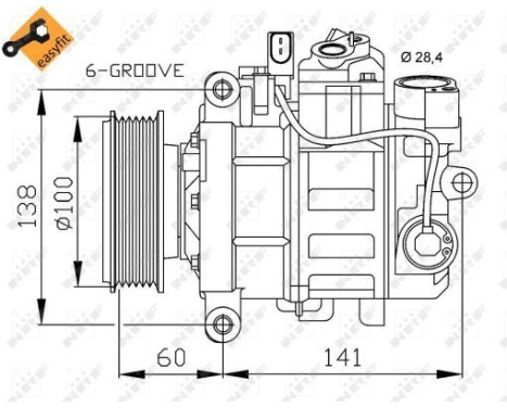 Compressor, air conditioning EASY FIT, Image 4