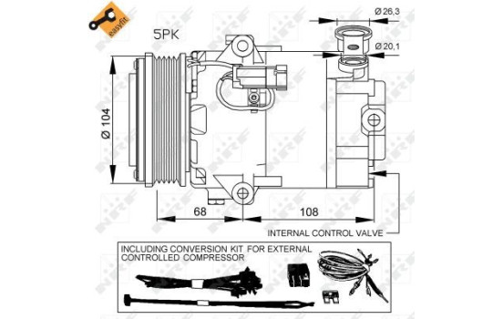 Compressor, air conditioning EASY FIT, Image 6