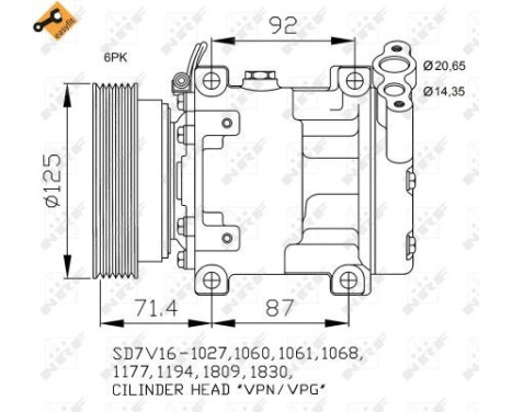 Compressor, air conditioning EASY FIT, Image 7