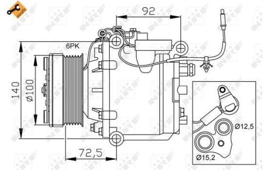 Compressor, air conditioning EASY FIT