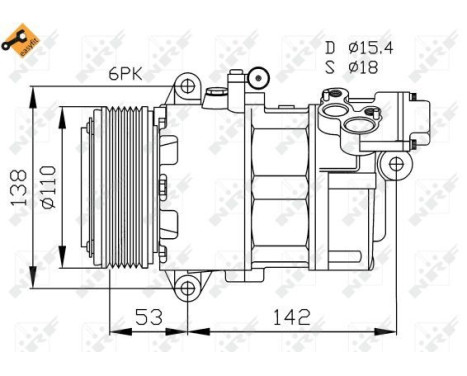 Compressor, air conditioning EASY FIT