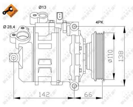 Compressor, air conditioning EASY FIT, Image 2
