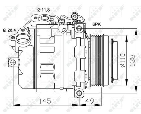 Compressor, air conditioning EASY FIT, Image 3