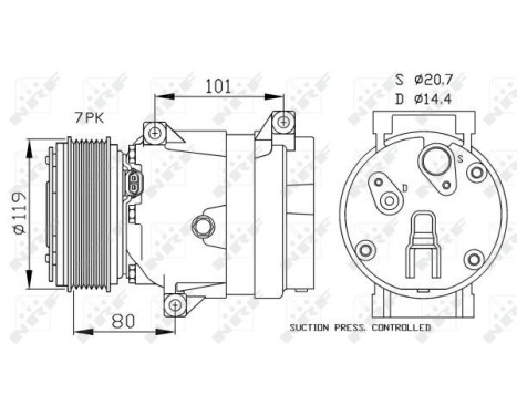 Compressor, air conditioning EASY FIT, Image 6