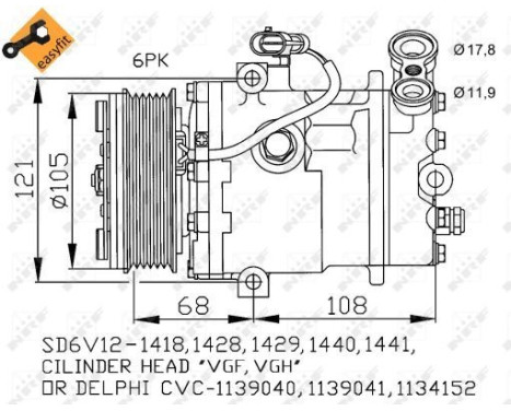 Compressor, air conditioning EASY FIT, Image 6