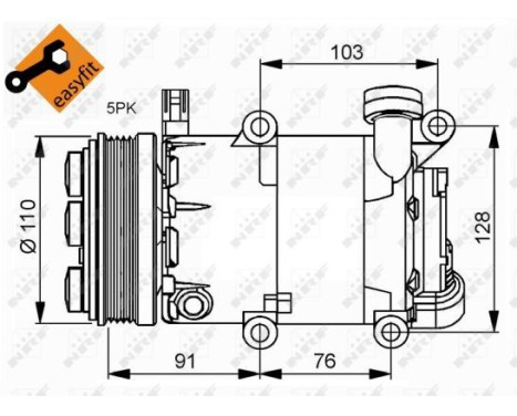 Compressor, air conditioning EASY FIT, Image 7