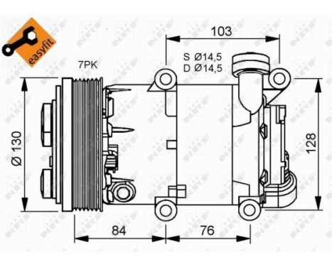 Compressor, air conditioning EASY FIT, Image 4