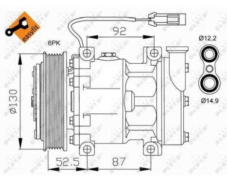 Compressor, air conditioning EASY FIT, Image 5