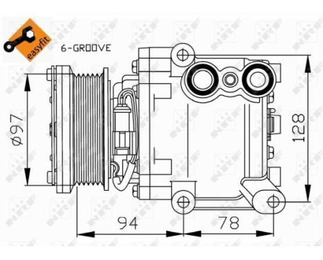 Compressor, air conditioning EASY FIT, Image 6