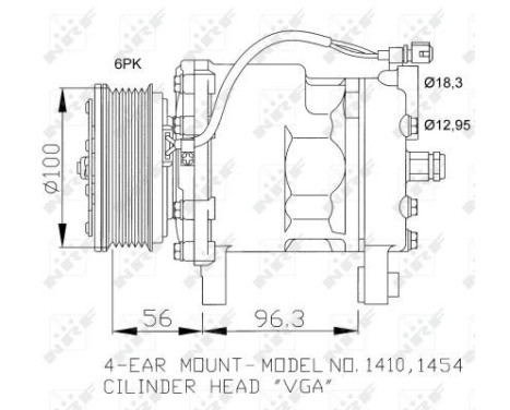Compressor, air conditioning EASY FIT, Image 5