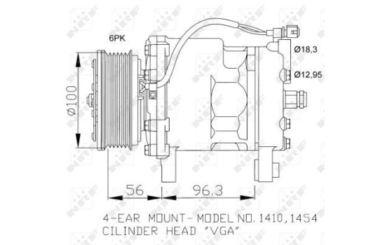 Compressor, air conditioning EASY FIT, Image 3