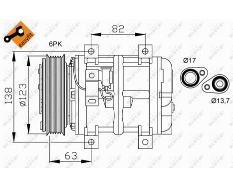 Compressor, air conditioning EASY FIT, Image 3