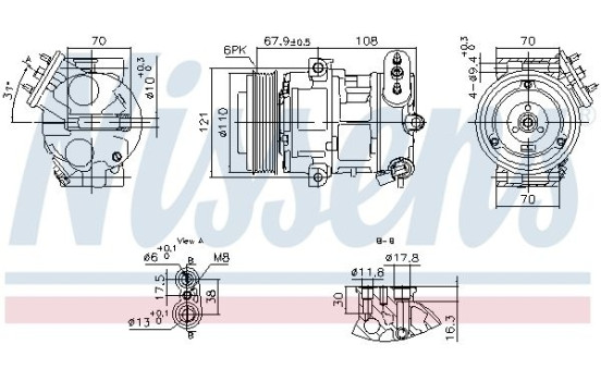 Compressor, air conditioning **FIRST FIT**
