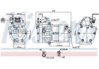 Compressor, air conditioning **FIRST FIT**