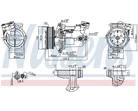 Compressor, air conditioning **FIRST FIT**