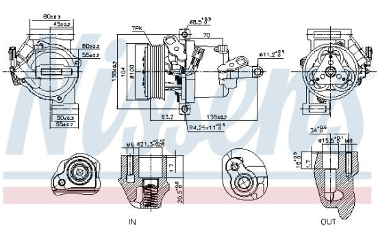 Compressor, air conditioning **FIRST FIT**