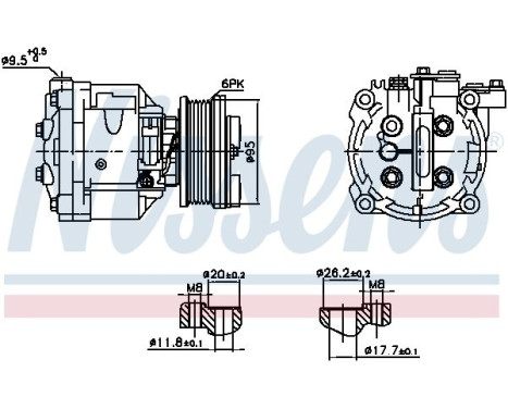 Compressor, air conditioning **FIRST FIT**