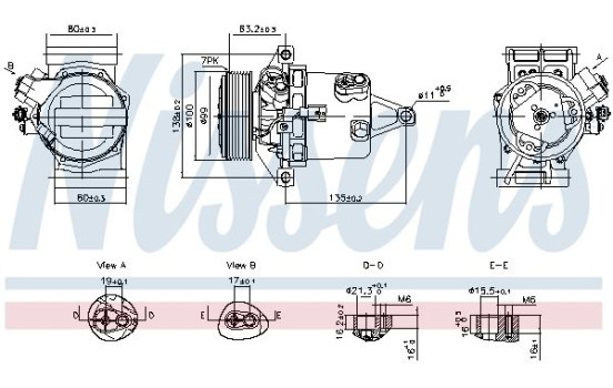 Compressor, air conditioning **FIRST FIT**