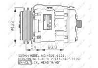 Compressor, air conditioning GENUINE