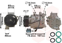Compressor, air conditioning *** IR PLUS ***