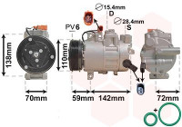 Compressor, air conditioning *** IR PLUS ***