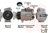 Compressor, air conditioning *** IR PLUS ***