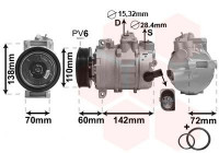 Compressor, air conditioning *** IR PLUS ***