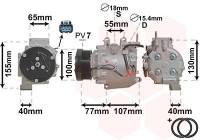 Compressor, air conditioning *** IR PLUS ***