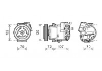 Compressor, air conditioning *** IR PLUS ***