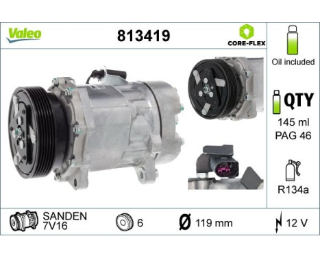 Compressor, air conditioning NEW PART