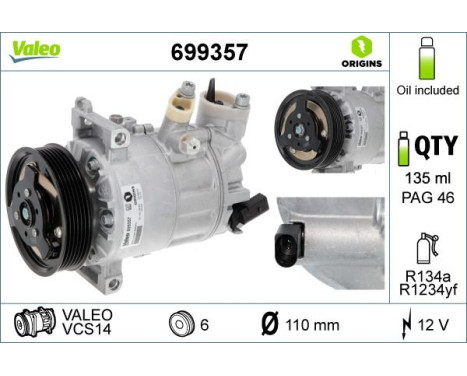 Compressor, air conditioning NEW PART, Image 9