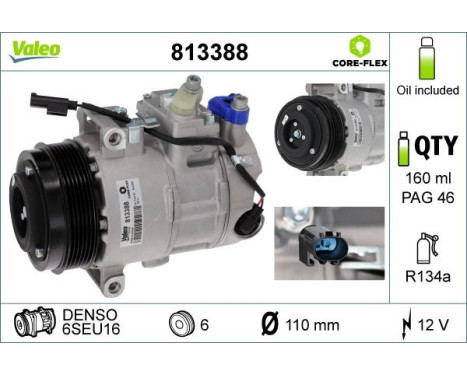 Compressor, air conditioning NEW PART