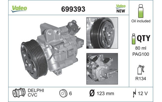 Compressor, air conditioning NEW PART