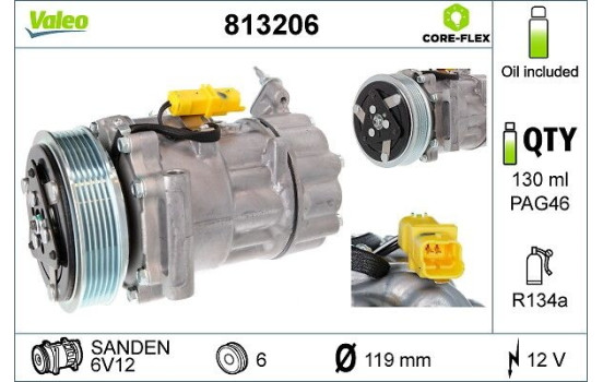 Compressor, air conditioning NEW PART