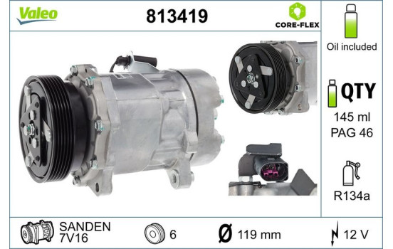 Compressor, air conditioning NEW PART