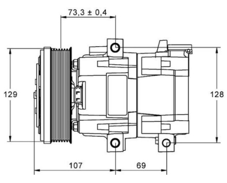 Compressor, air conditioning PREMIUM LINE, Image 3